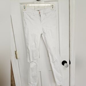 Abercrombie Kids Super Skinny Jeans, distressed, white size 13/14